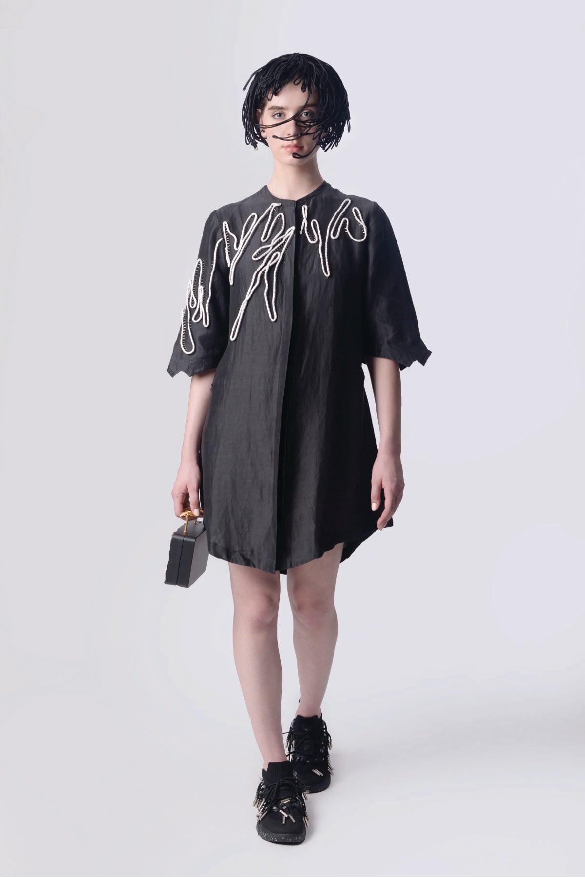 Scribble Shirt Dress
