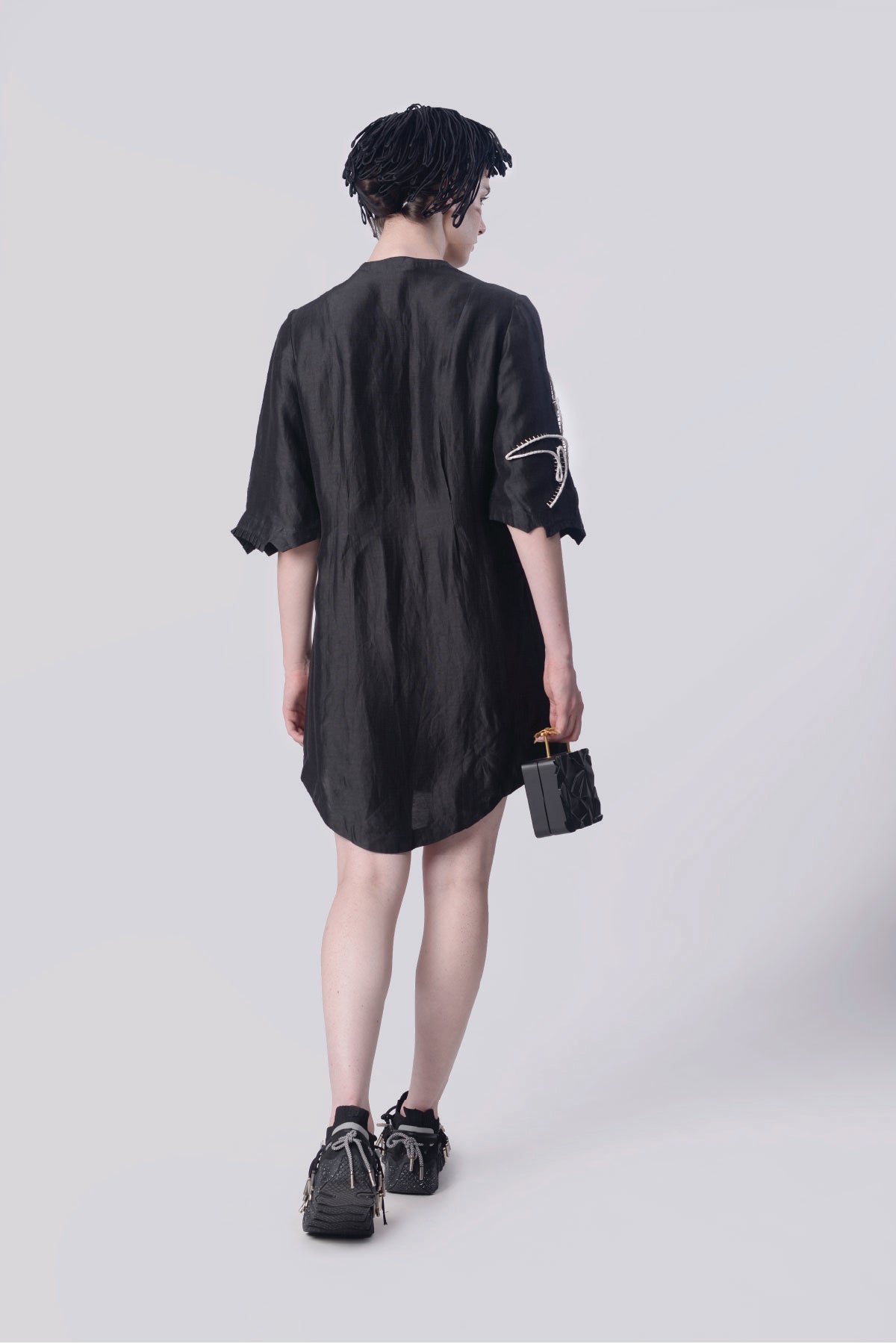Scribble Shirt Dress