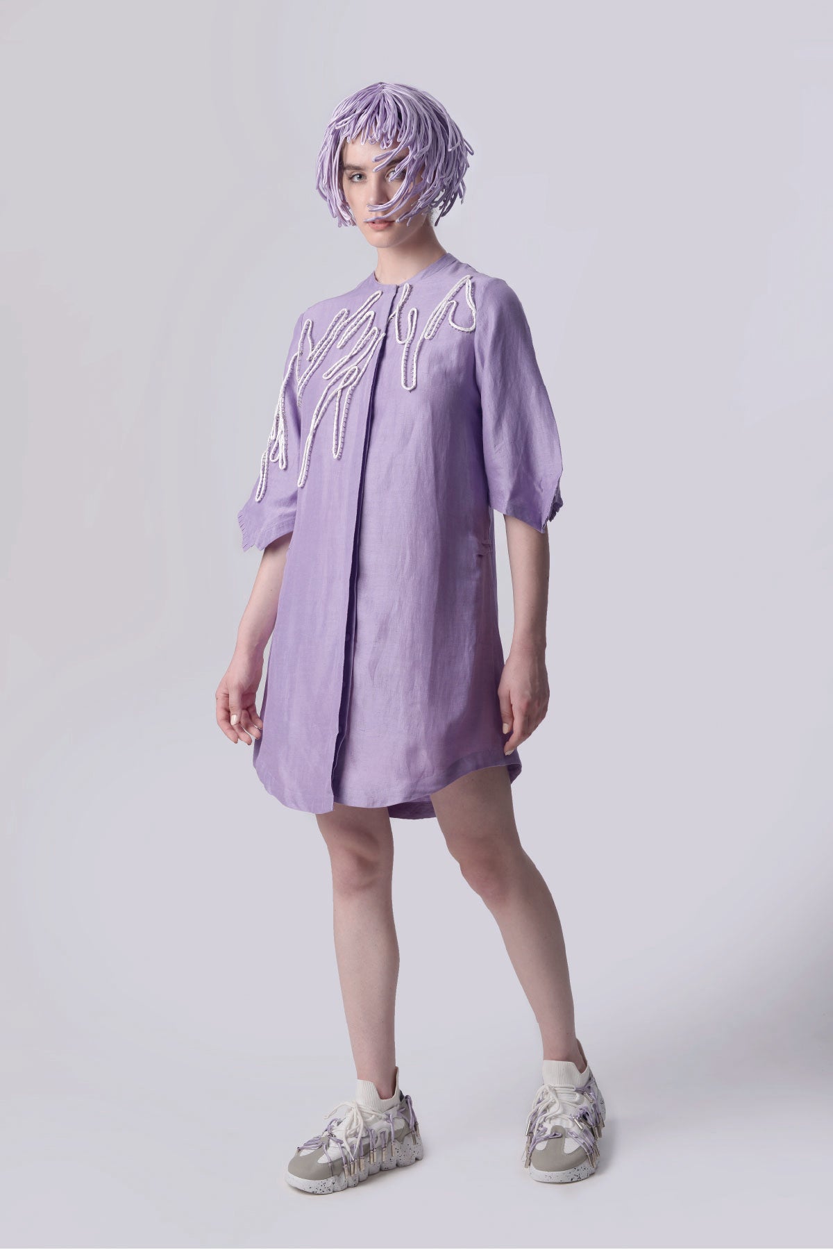 Scribble Shirt Dress