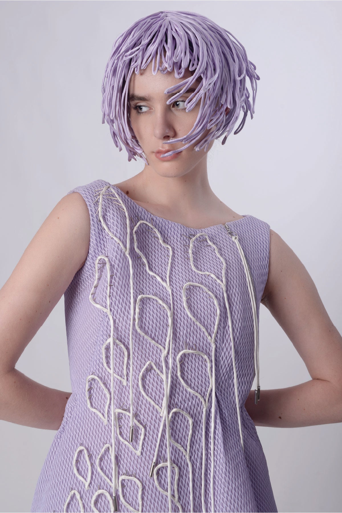 Splash Asymmetric Dress