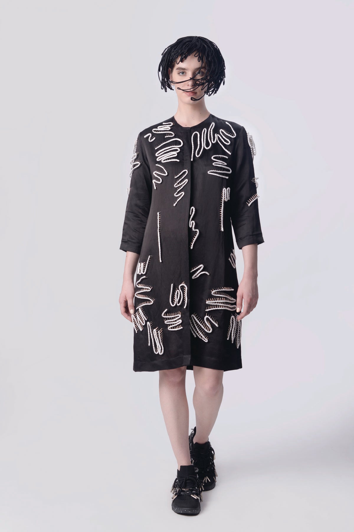 Scribble Shirt Dress