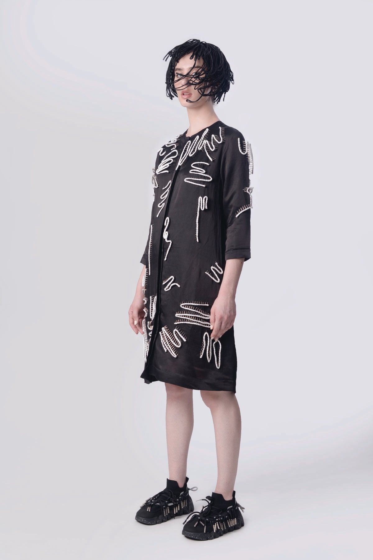 Scribble Shirt Dress