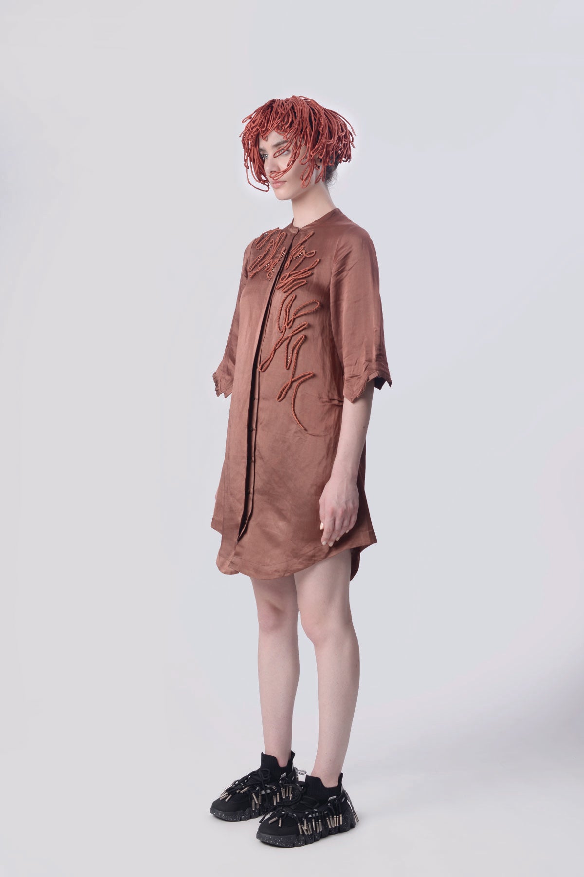 Scribble Shirt Dress