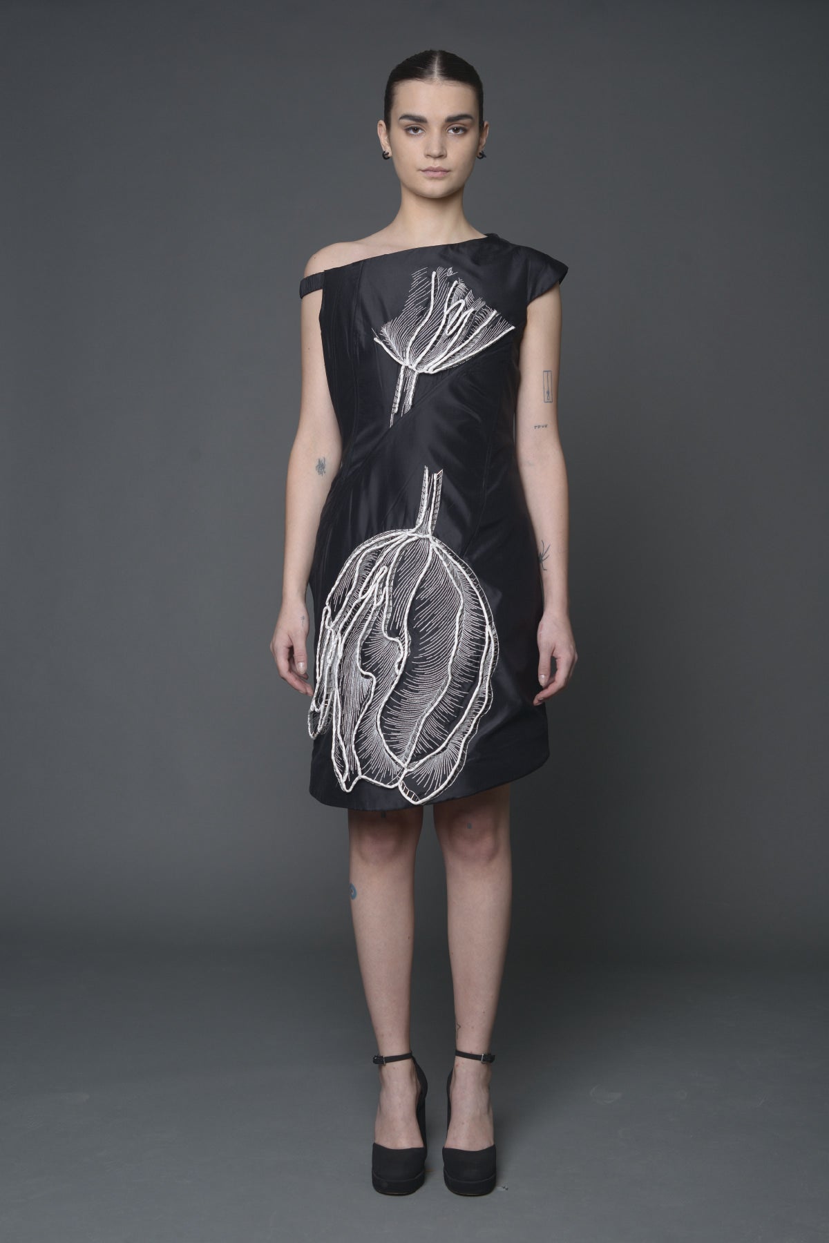 Tulip One Shoulder Dress