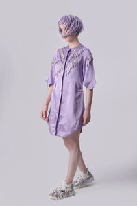 Digital Lavender Rodeo London Dress