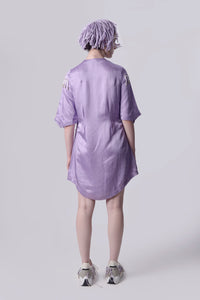 Digital Lavender Rodeo London Dress