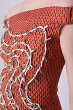 Load image into Gallery viewer, Barbed Wire Off Shoulder Dress
