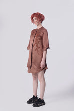Load image into Gallery viewer, Chocolate Scribble London Dress
