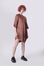Load image into Gallery viewer, Chocolate Scribble London Dress
