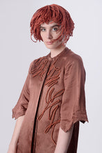 Load image into Gallery viewer, Chocolate Scribble London Dress
