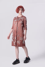 Load image into Gallery viewer, Scribble Whitechapel Shirt Dress
