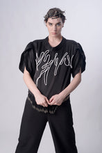 Load image into Gallery viewer, Black Scribble Co-ord Set
