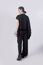 Load image into Gallery viewer, Black Flower Power Kaftan Top
