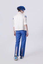 Load image into Gallery viewer, Galactic Blue Tassel Rodeo Shirt

