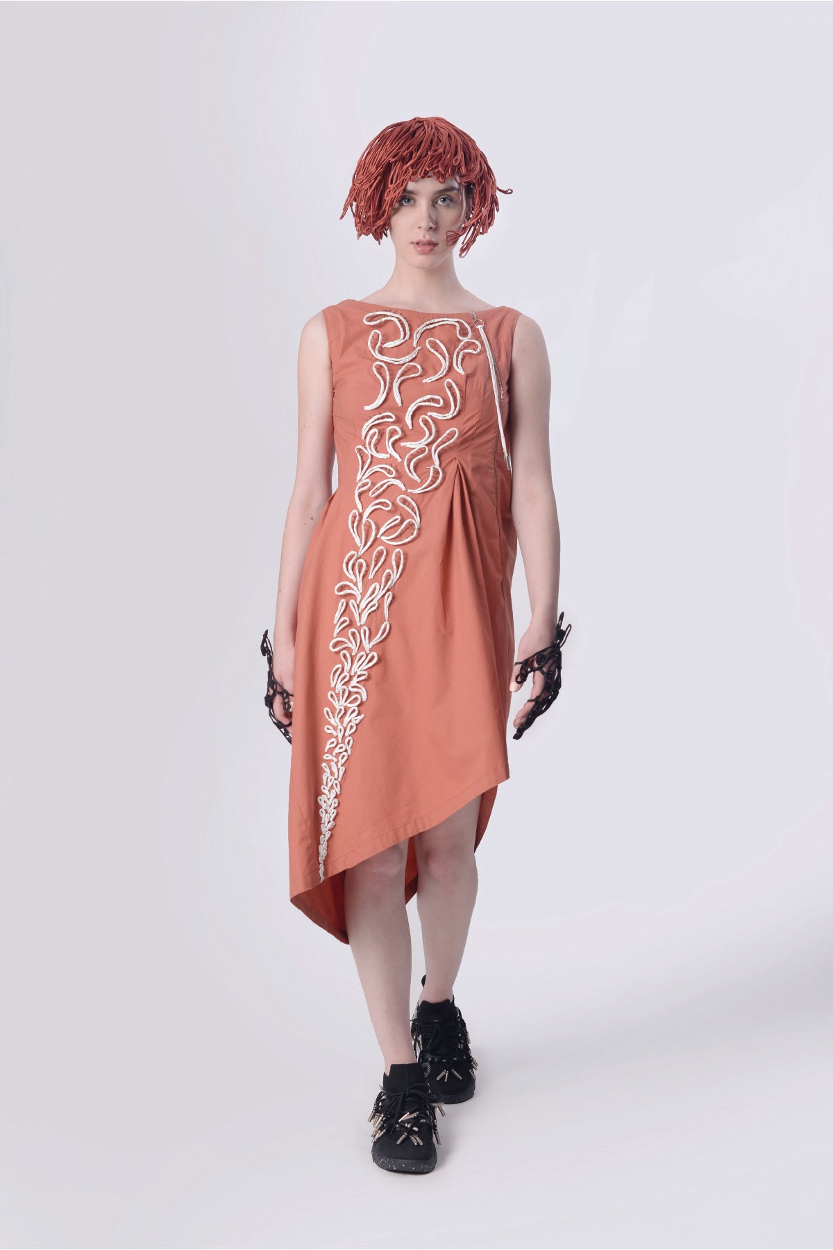 Splash Asymmetric Dress