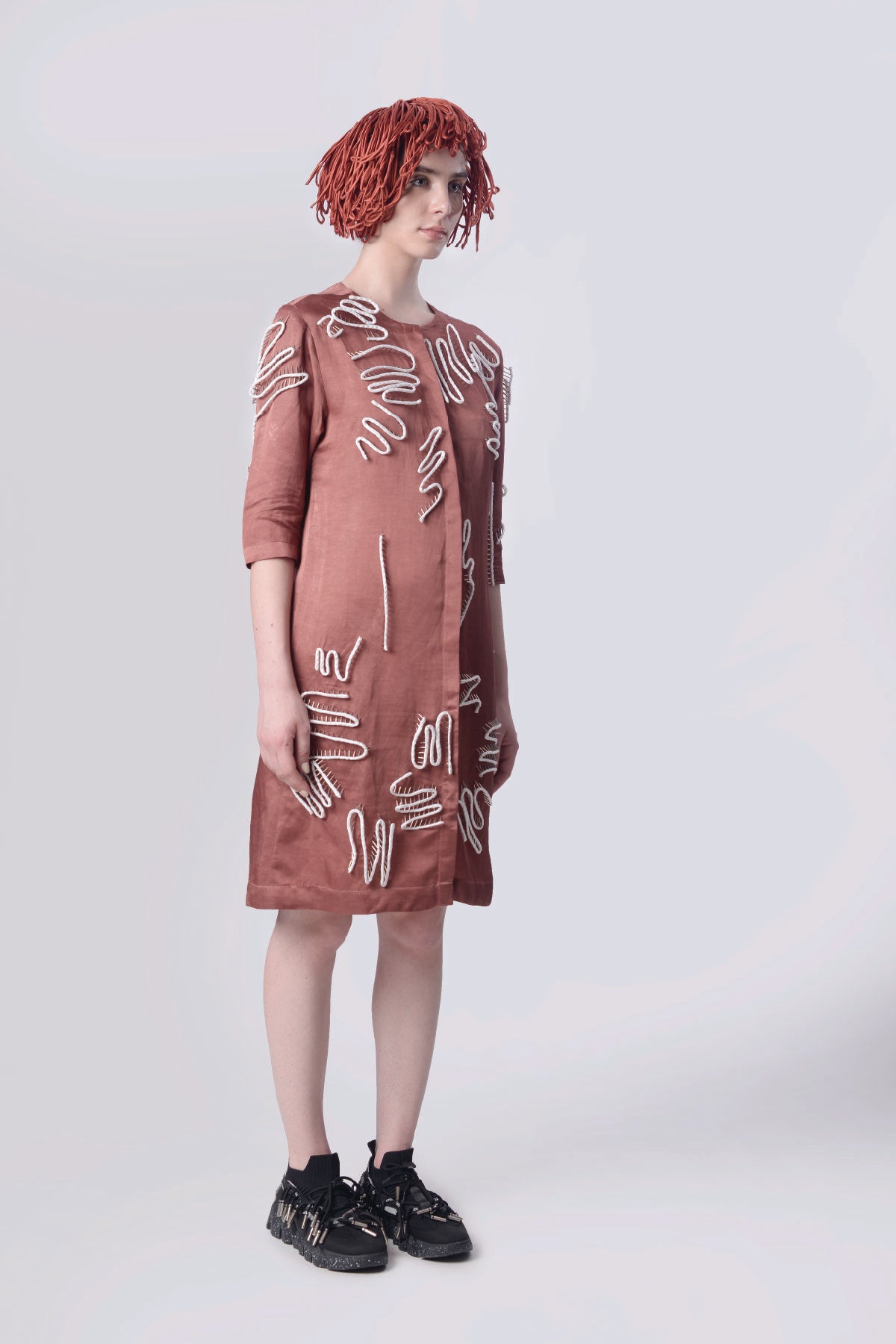 Scribble Shirt Dress