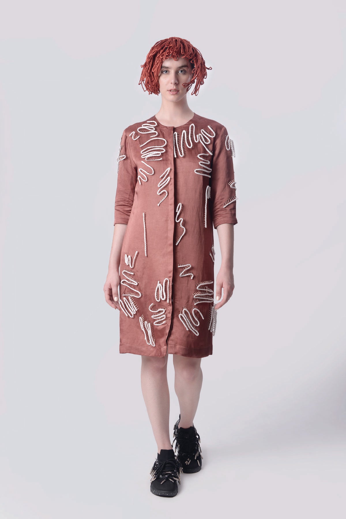 Scribble Shirt Dress