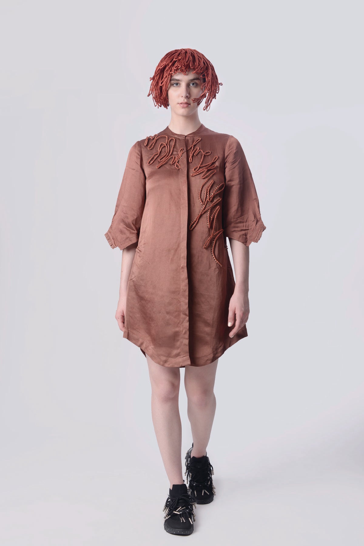 Scribble Shirt Dress