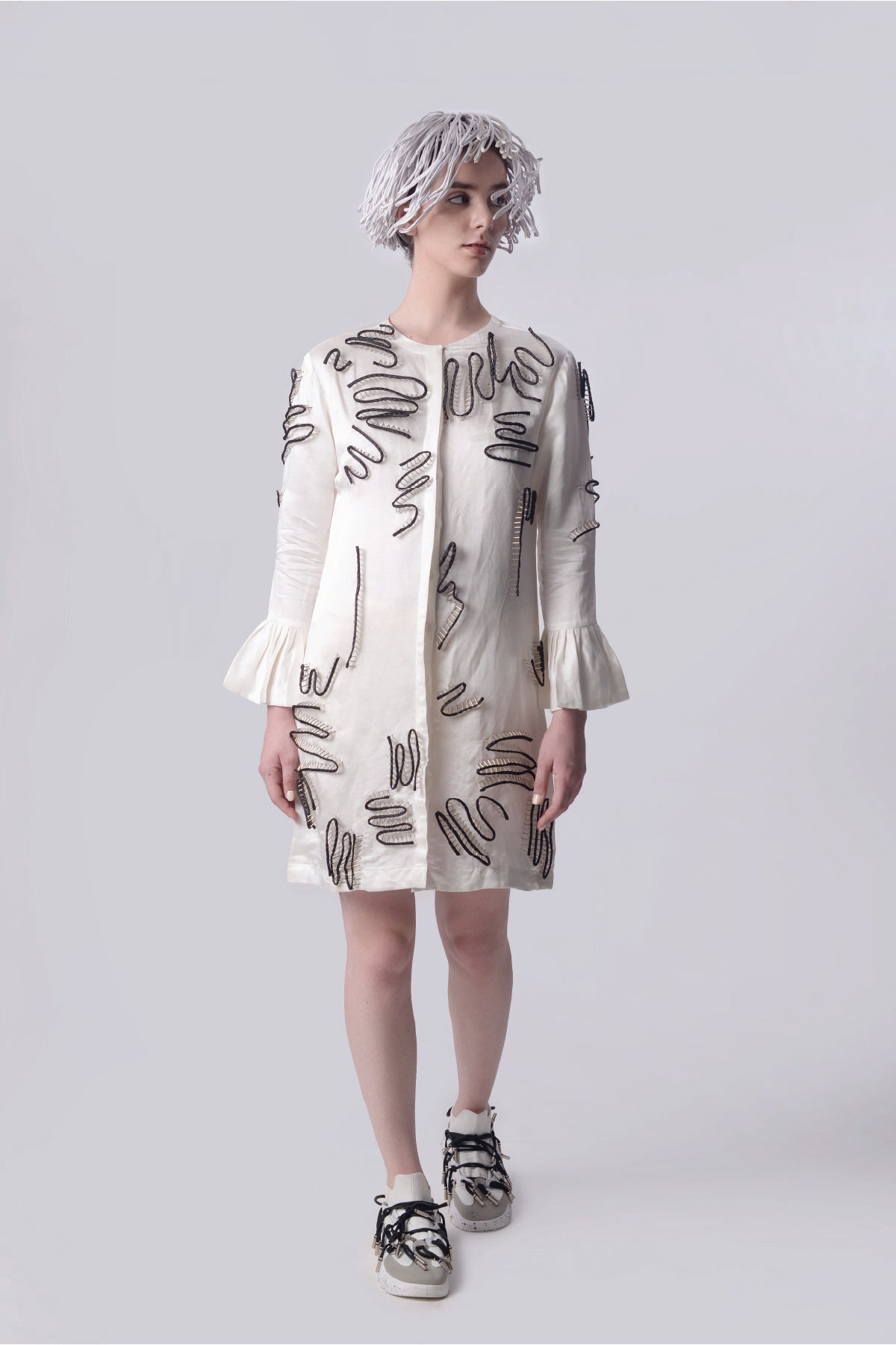 Scribble Shirt Dress