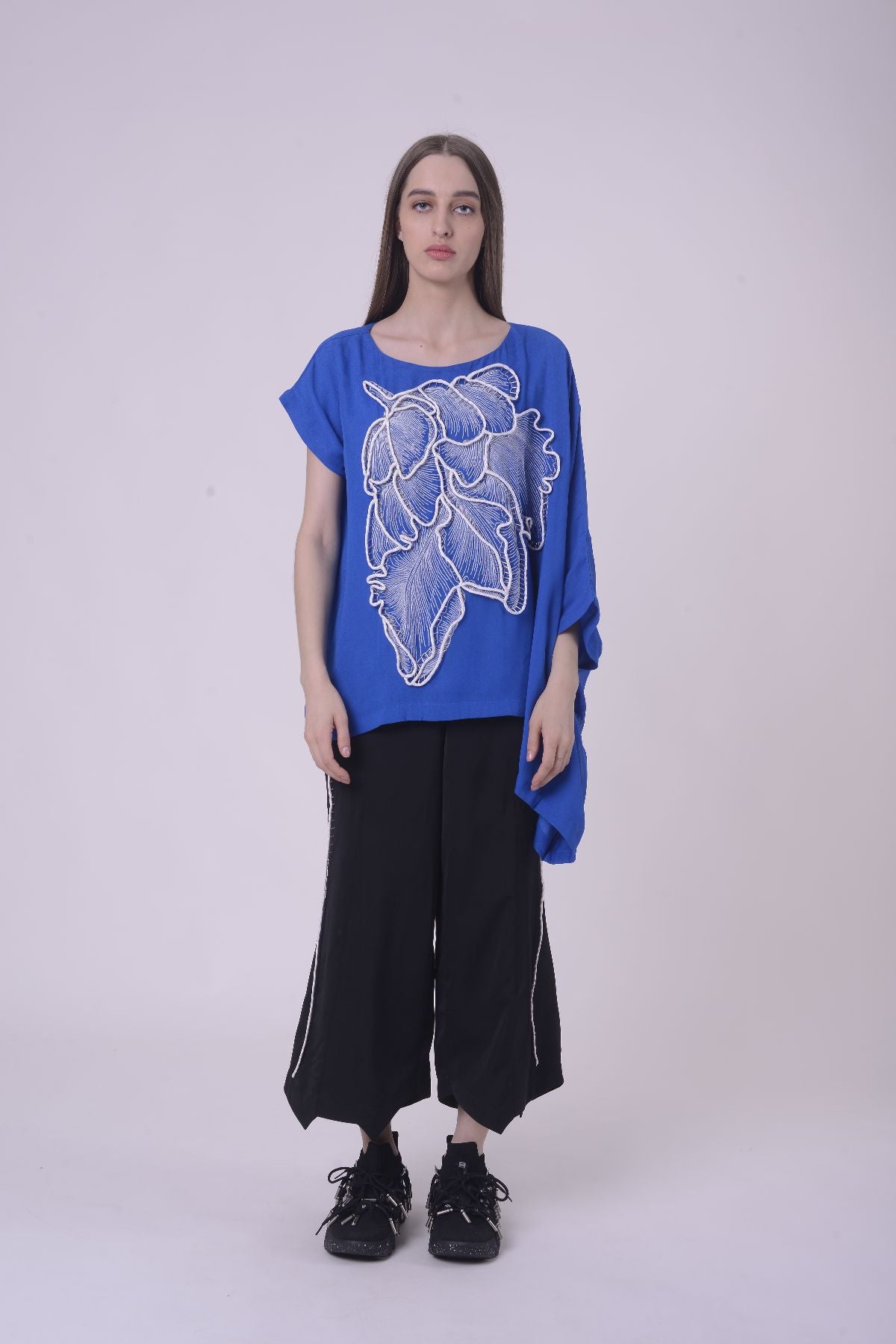 Peach Blossom Kaftan Top