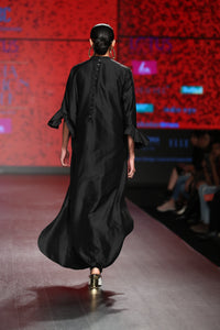 Helena Artwork Silk Dress